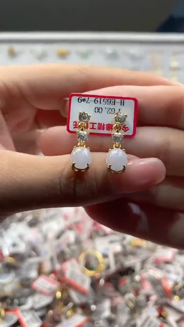 银S925镶嵌戒指翡翠戒指16