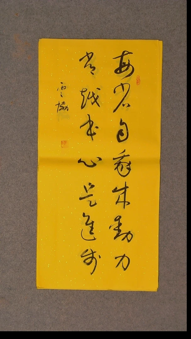 书法谭云协 宁夏 副主69*34两平尺对联