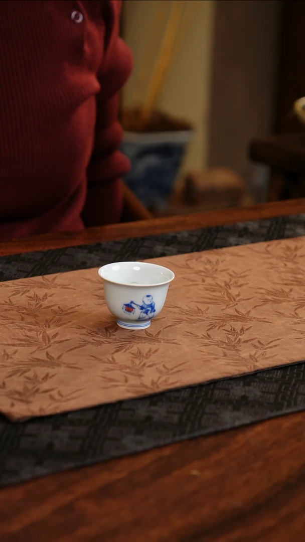 【闪购商品】杯子聚澜堂闹春图小杯28号