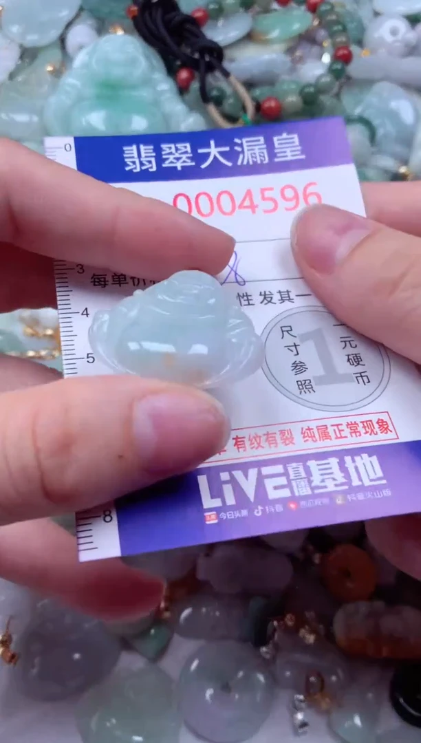 吊坠(不含链)未镶嵌翡翠4596