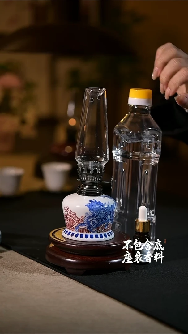 景德镇陶瓷香薰灯摆件
