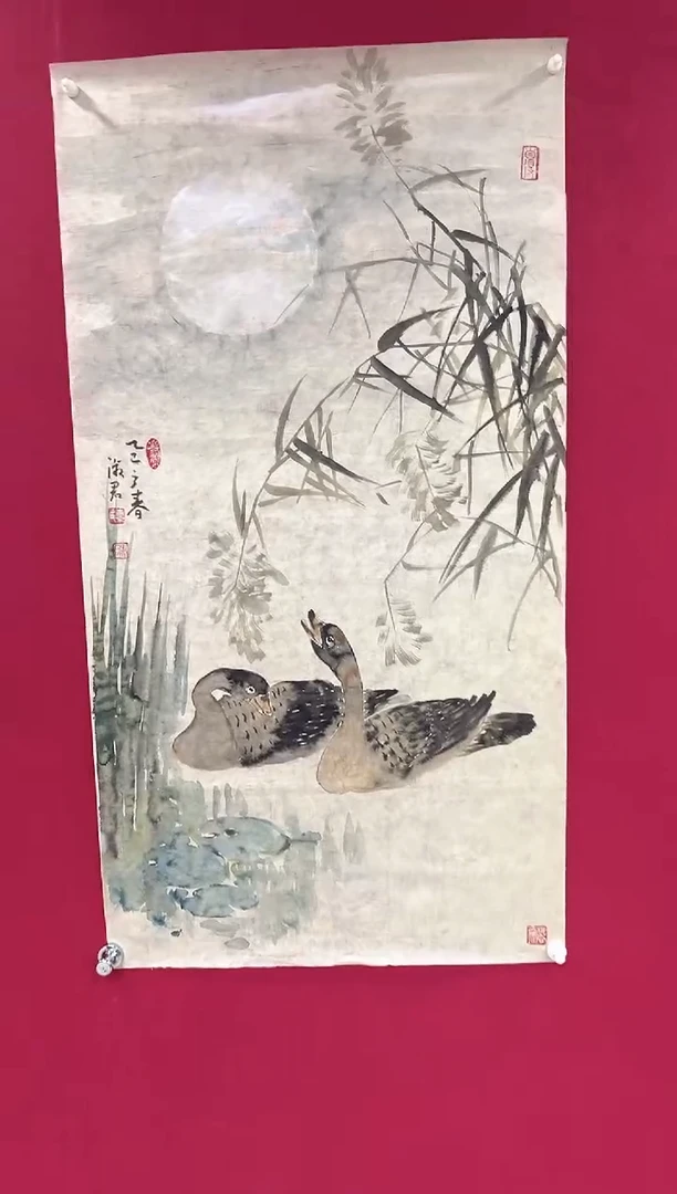 国画夏淑君老师小三尺