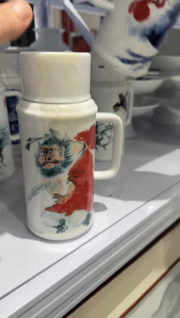 吴义松陶盟手工手绘陶瓷编码：