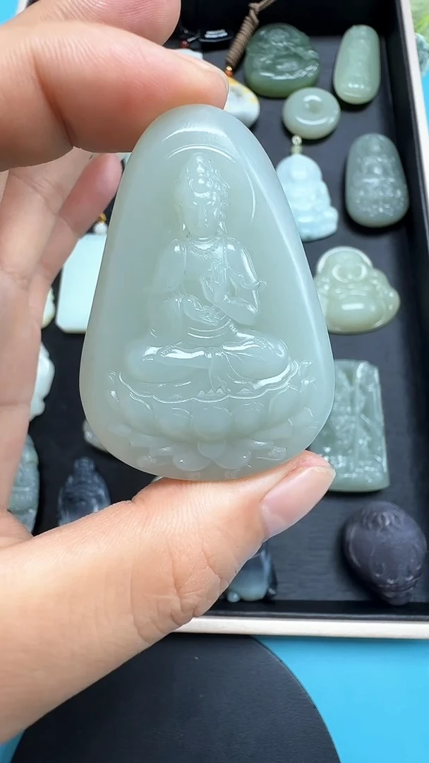 颈饰未镶嵌和田玉002