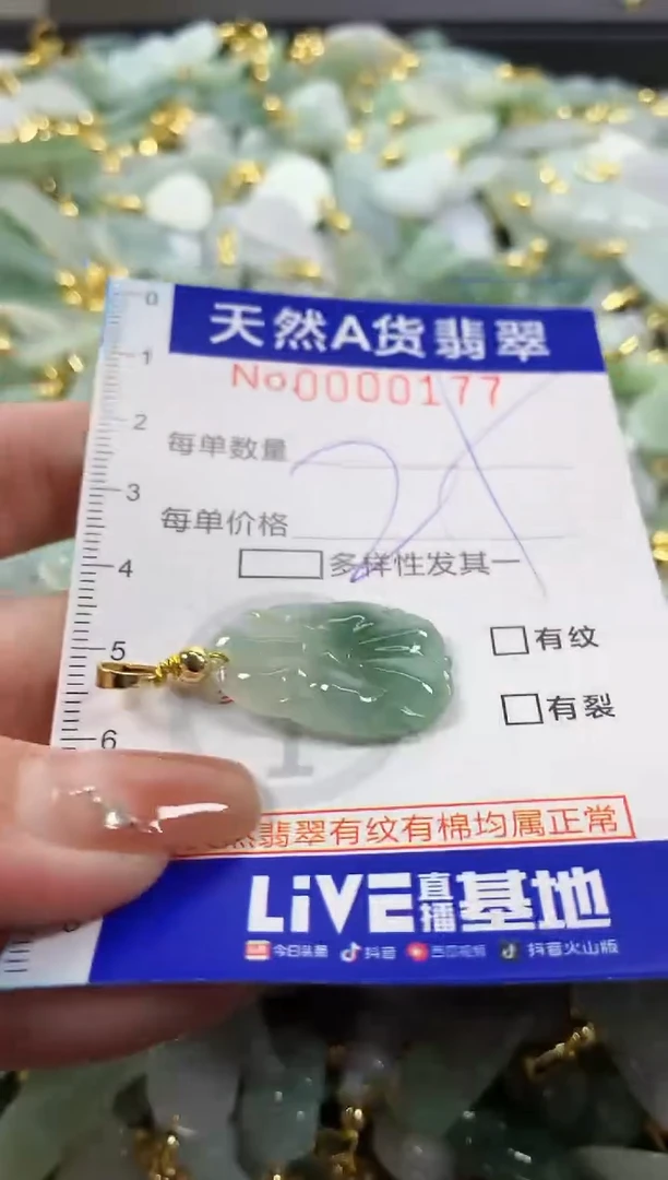 颈饰未镶嵌翡翠天然A货翡翠