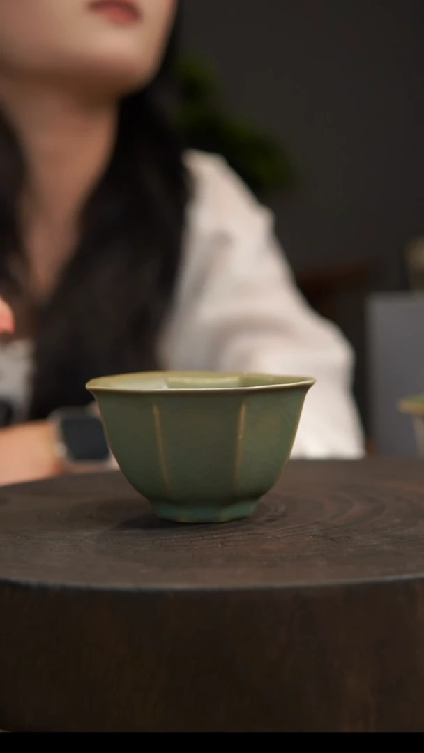 杯子八方杯 汝州原产地  原矿老釉