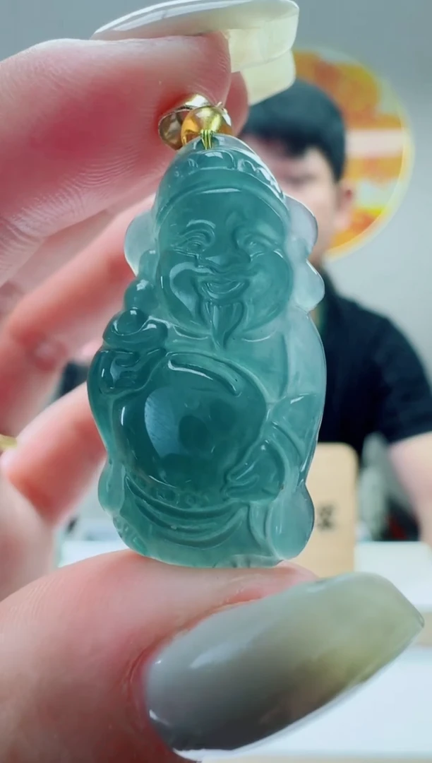 翡翠未镶嵌颈饰多样性随机发其一