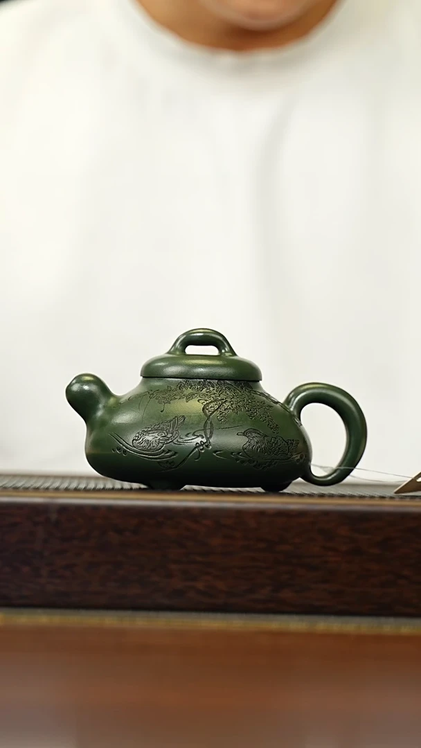 茶壶紫砂宜兴原矿 手工 紫砂壶容量260CC