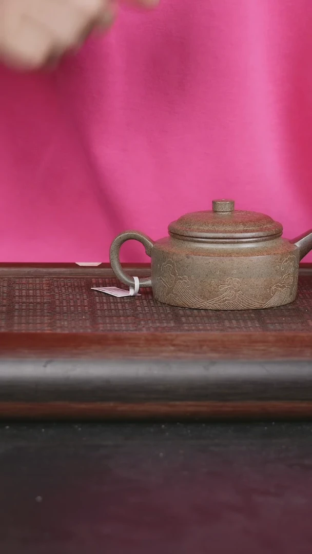 【闪购商品】紫砂茶壶22原矿紫砂壶龙背青砂