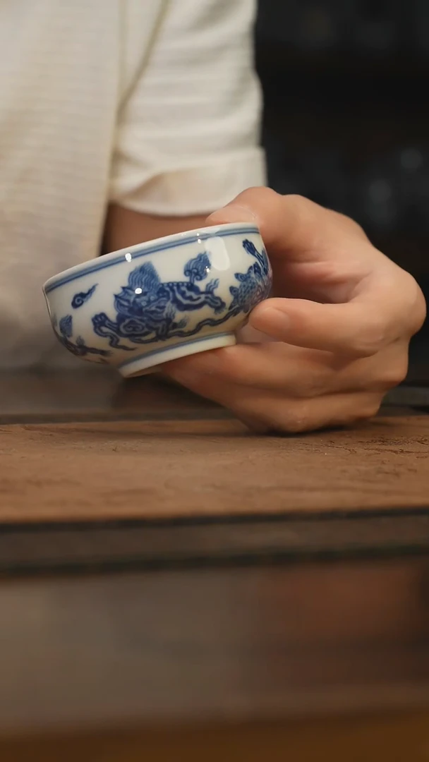 瓷片柴窑青花破价福利