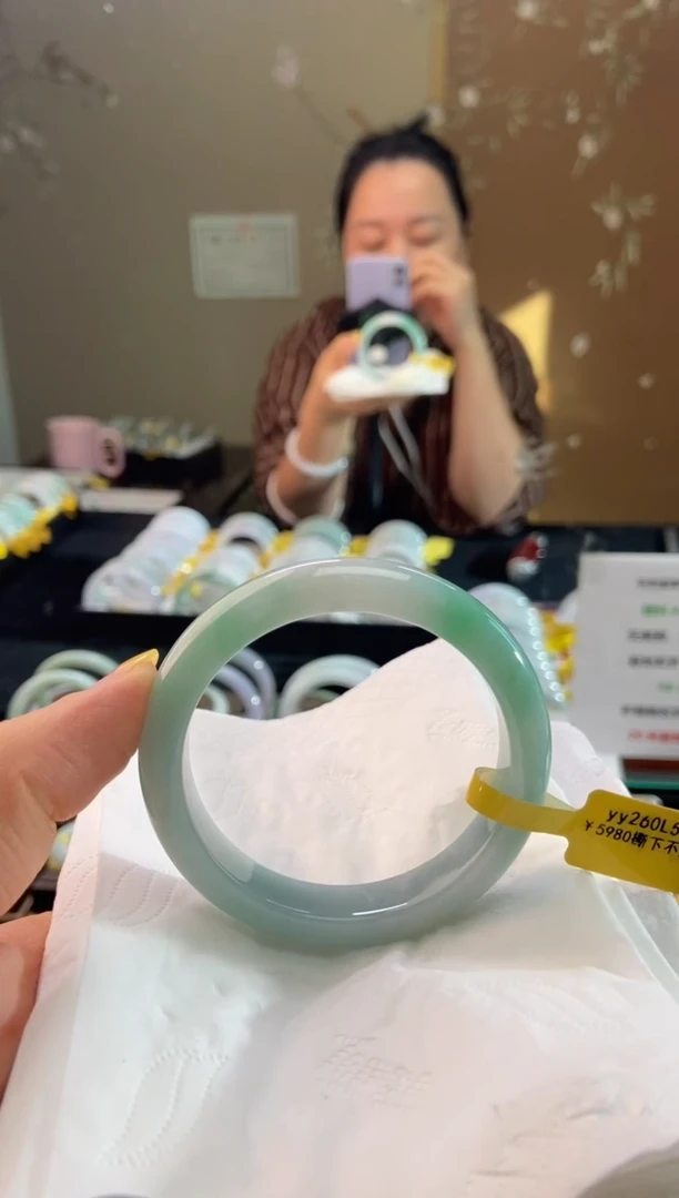 未镶嵌手镯翡翠5556圈口d