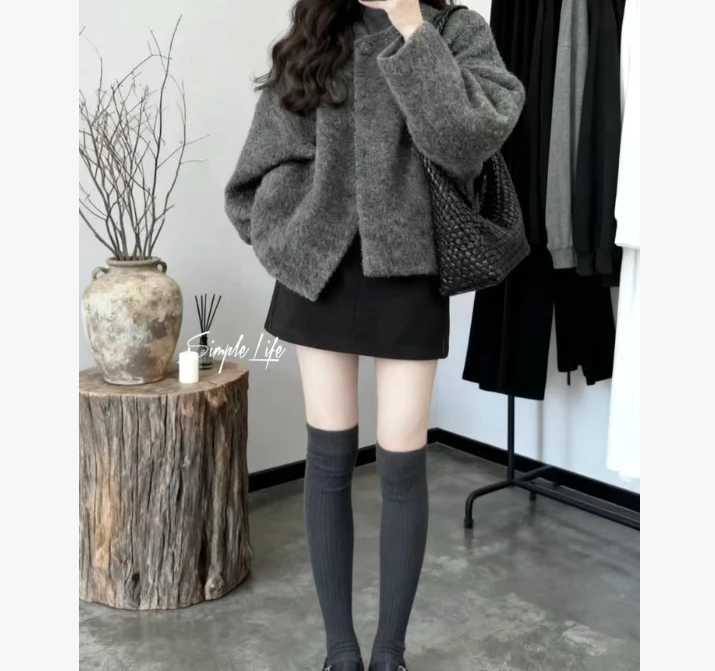 2025冬季时尚潮流百搭精品女装素A9A72