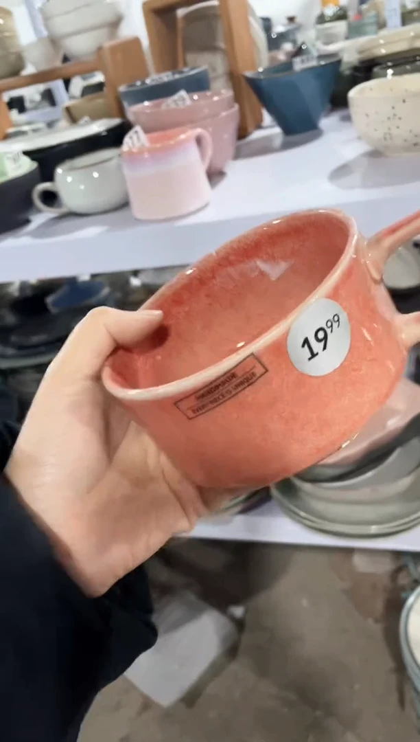 【闪购商品】碗微瑕（1件套）橘色杯子