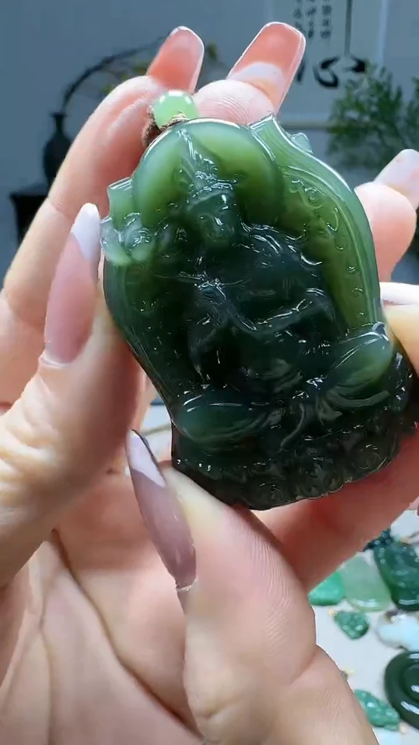 未镶嵌和田玉挂件1