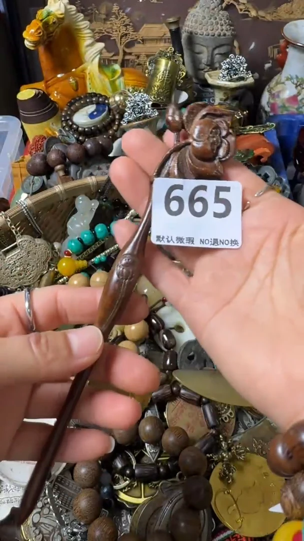 复古小*不退换 福利品发簪 665