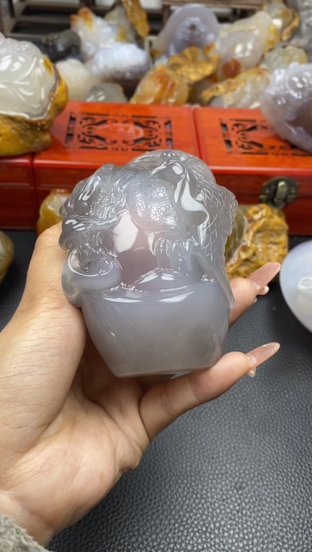 【闪购商品】玛瑙/玉髓摆件未镶嵌00