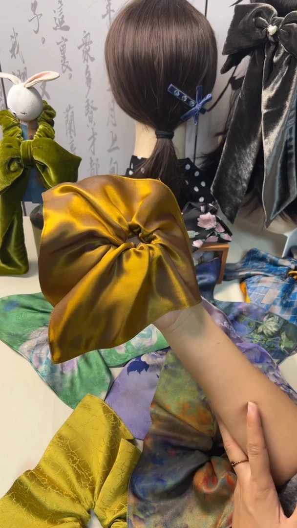 非金属布艺283发圈