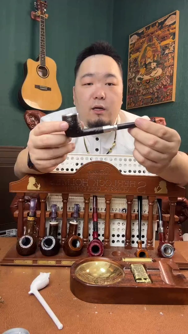 石楠木木雕款意大利进口石楠木烟斗
