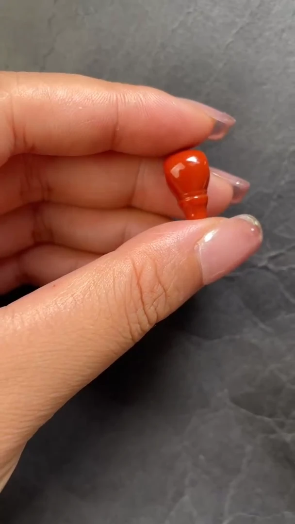 未镶嵌92南红玛瑙三通