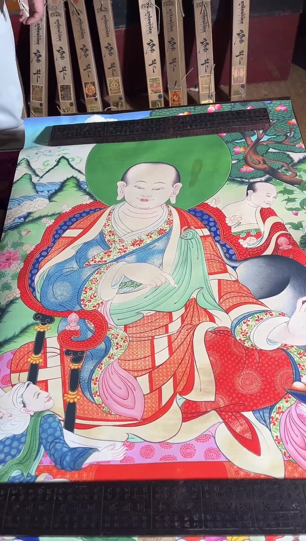 卷轴画东东唐卡tk160