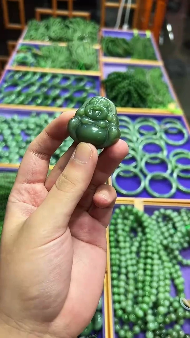 手链未镶嵌和田玉佛公