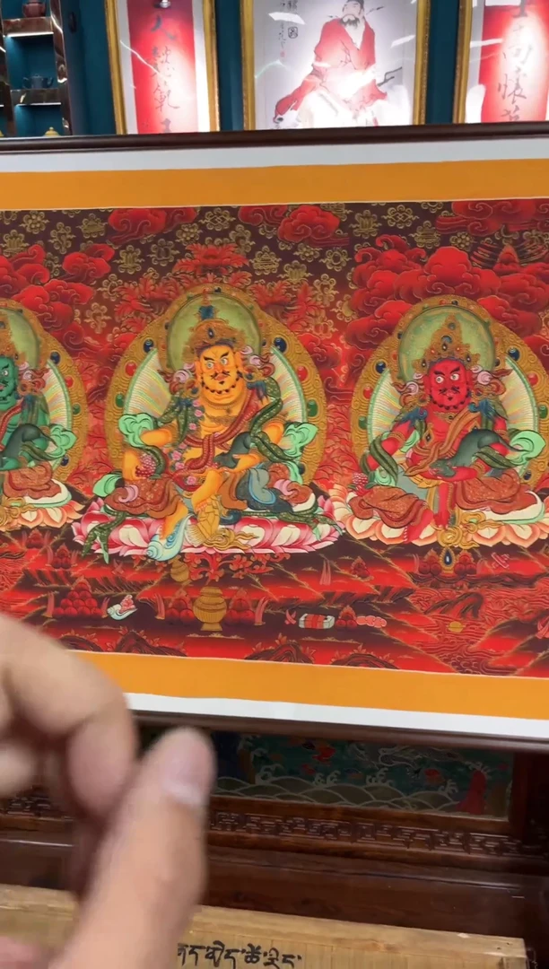 卷轴画老三的唐卡tk16