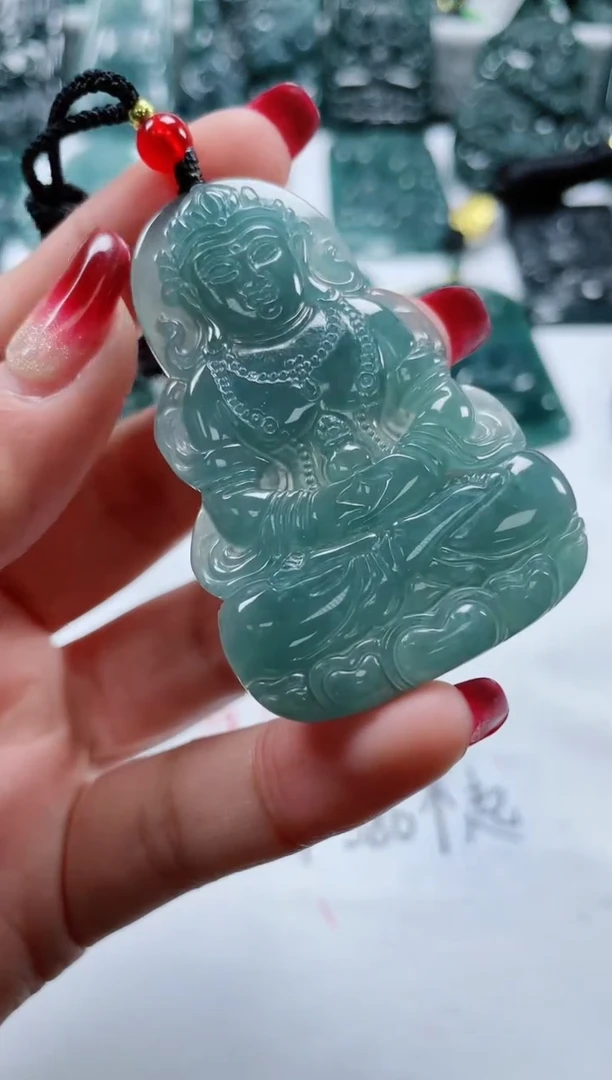 【闪购商品】翡翠颈饰未镶嵌多样性发货一件发货-度母