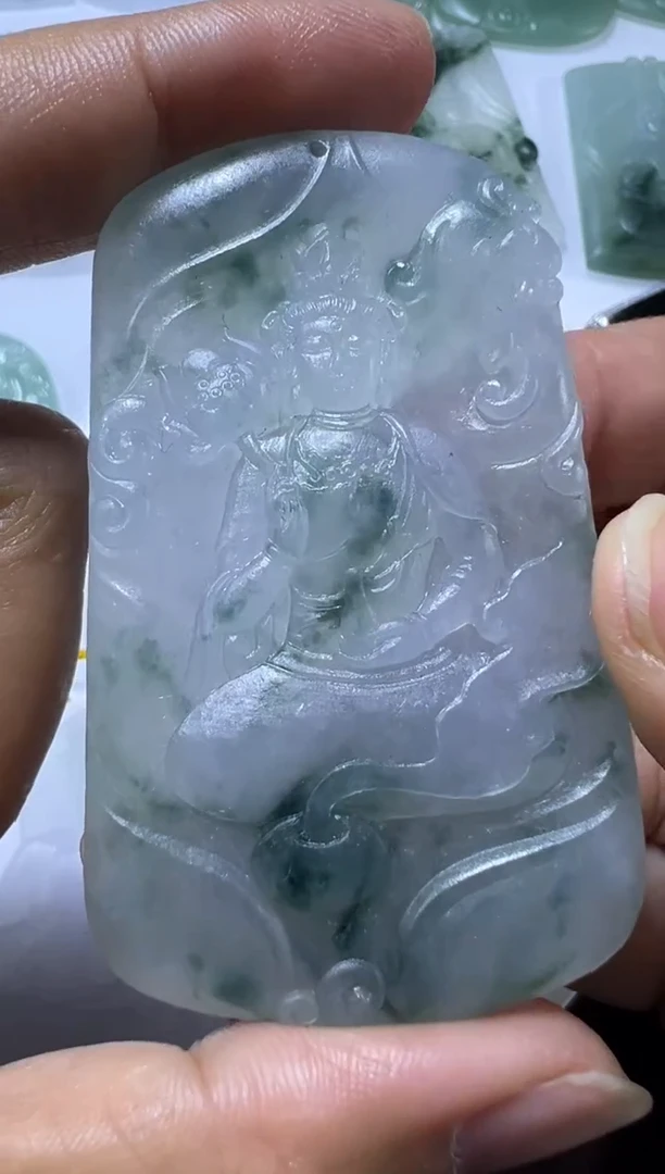 未镶嵌定制翡翠牌子