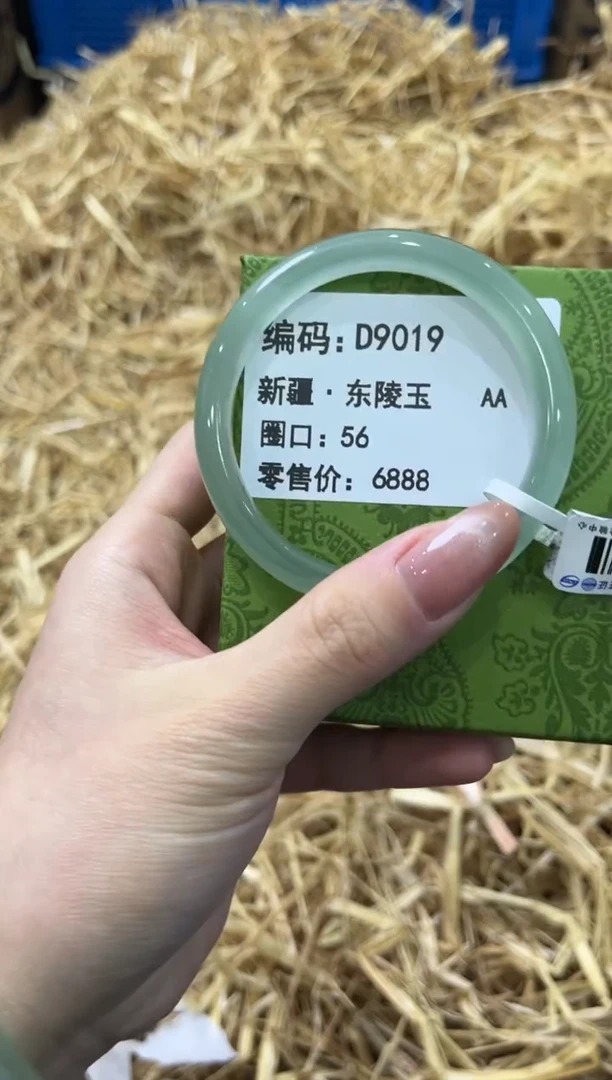 未镶嵌手镯石英质玉D9019