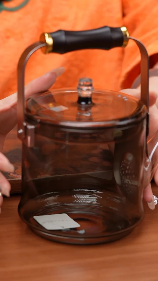 【闪购商品】禾器/烟灰君若壶/滤片款/紫光檀把