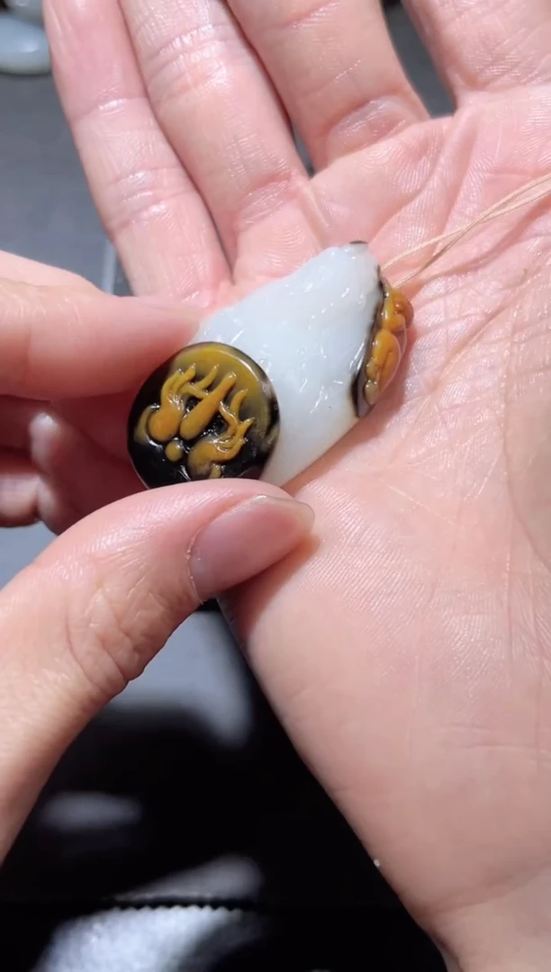 未镶嵌和田玉（子料）挂件YL-ZZ-12.18-13