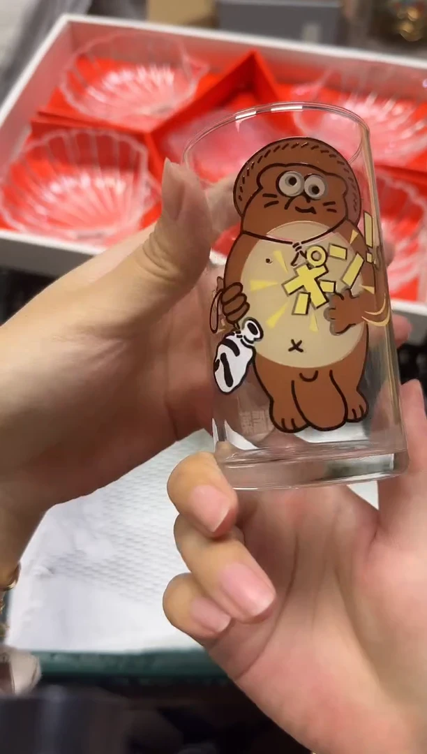 手工艺品玻璃金**猫136