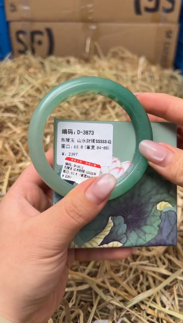 未镶嵌手镯石英质玉D-3873