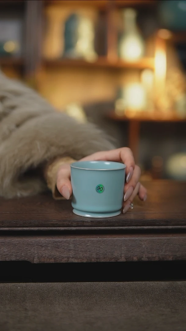 【闪购商品】杯仿古宋臻容天杯瑕90