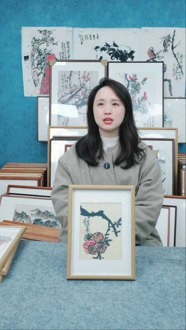 【闪购商品】国画10寸本土老师木质摆台