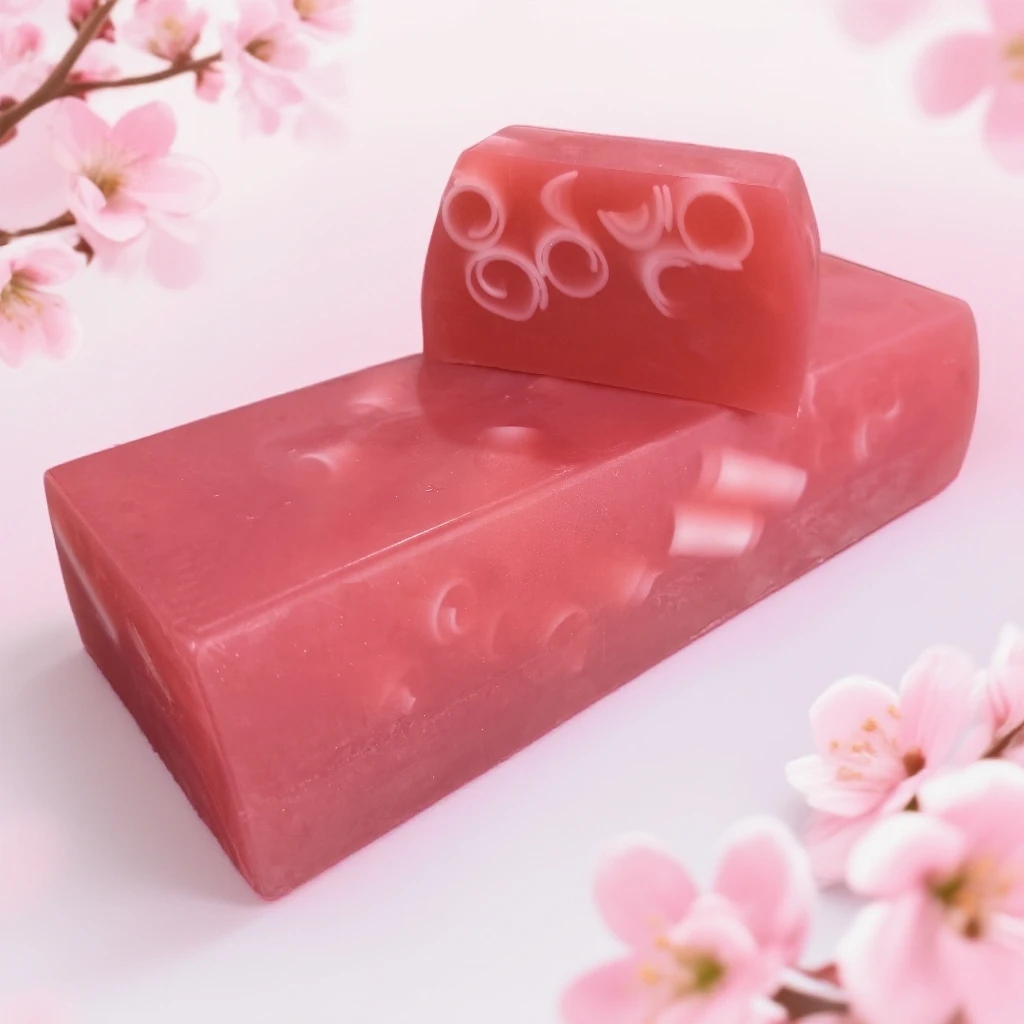 覆盆子焕肤精油皂手工皂洗脸洗澡补水润肤洁面香水皂持久留香