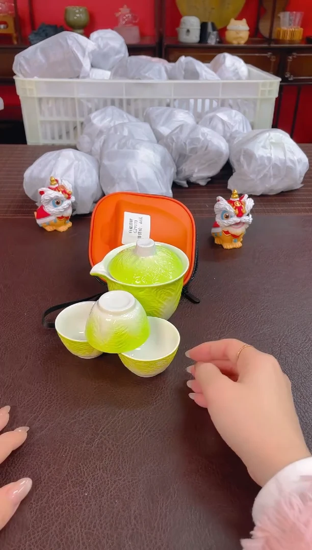 【闪购商品】瓷片【沉鱼茶器】清货底价 库存单一