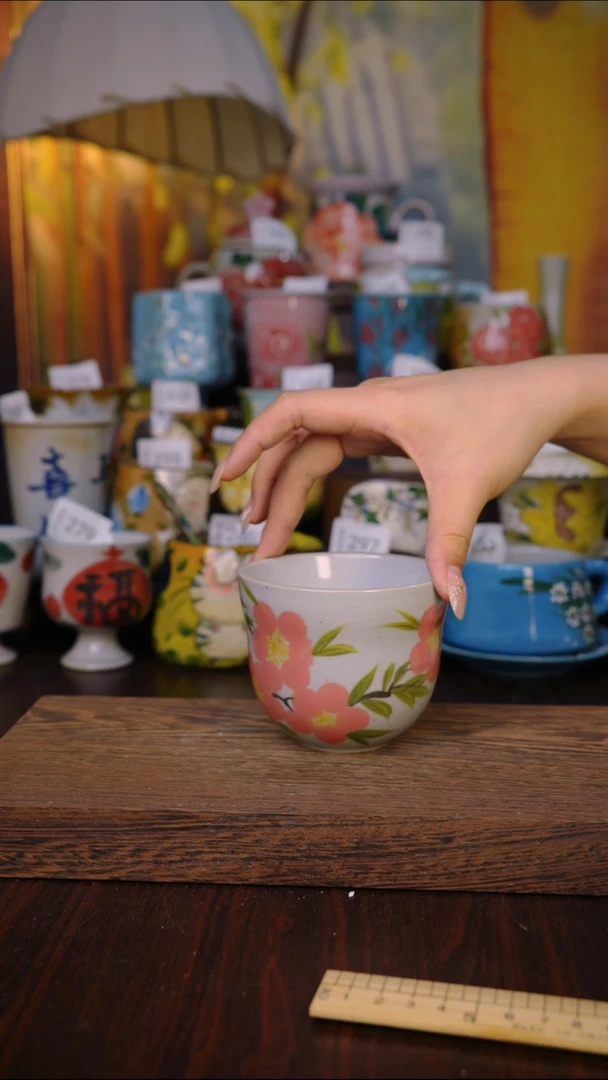 摆件泥垚手作 景德镇手工手绘器物