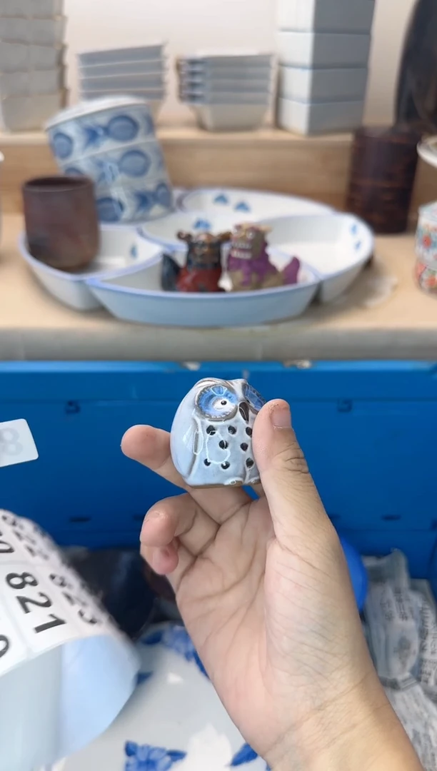 茶杯紫砂蓝**辰818淘艺中古瓷器全场18元包邮