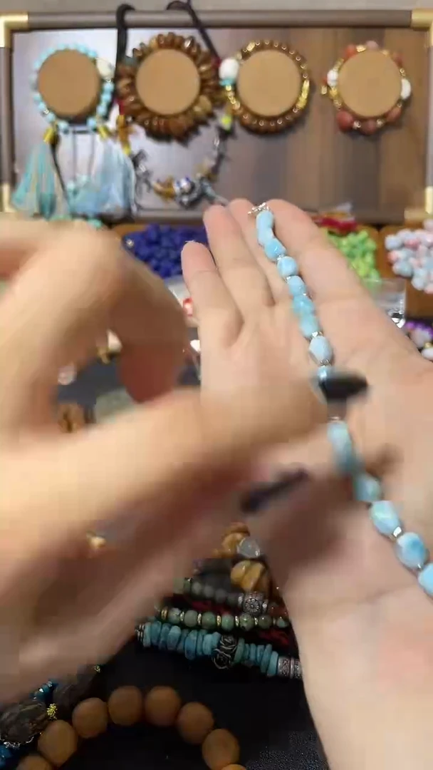 沉香手串海文手串