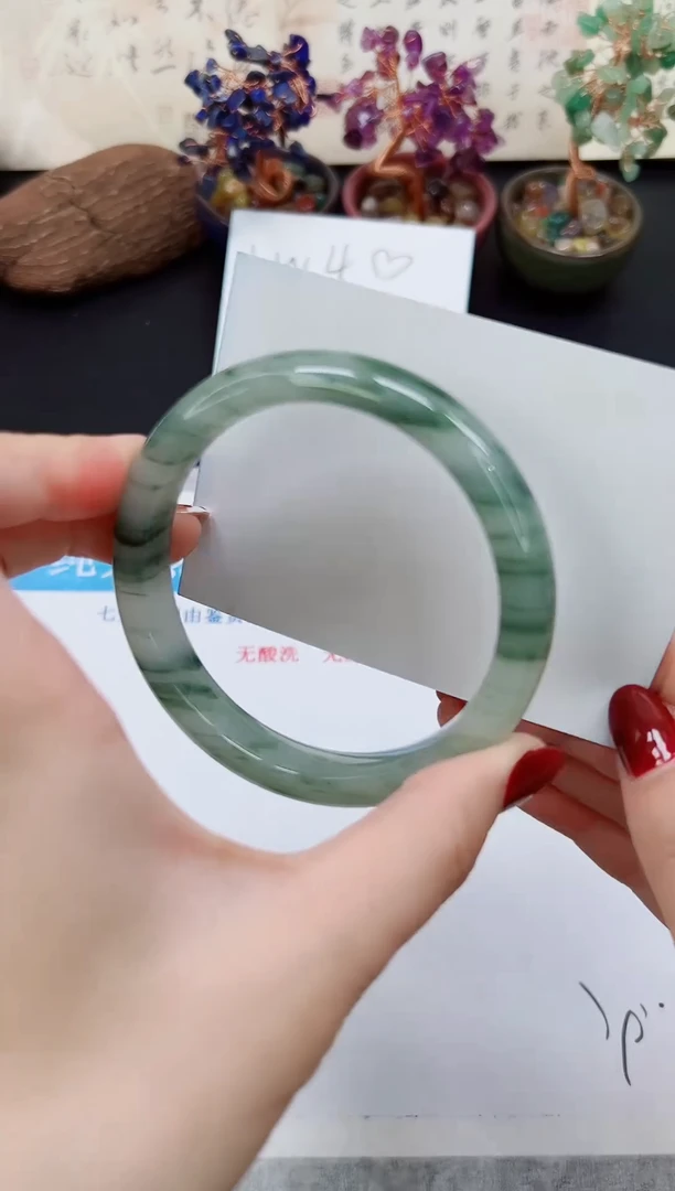 未镶嵌手镯石英质玉A128-63`64`65