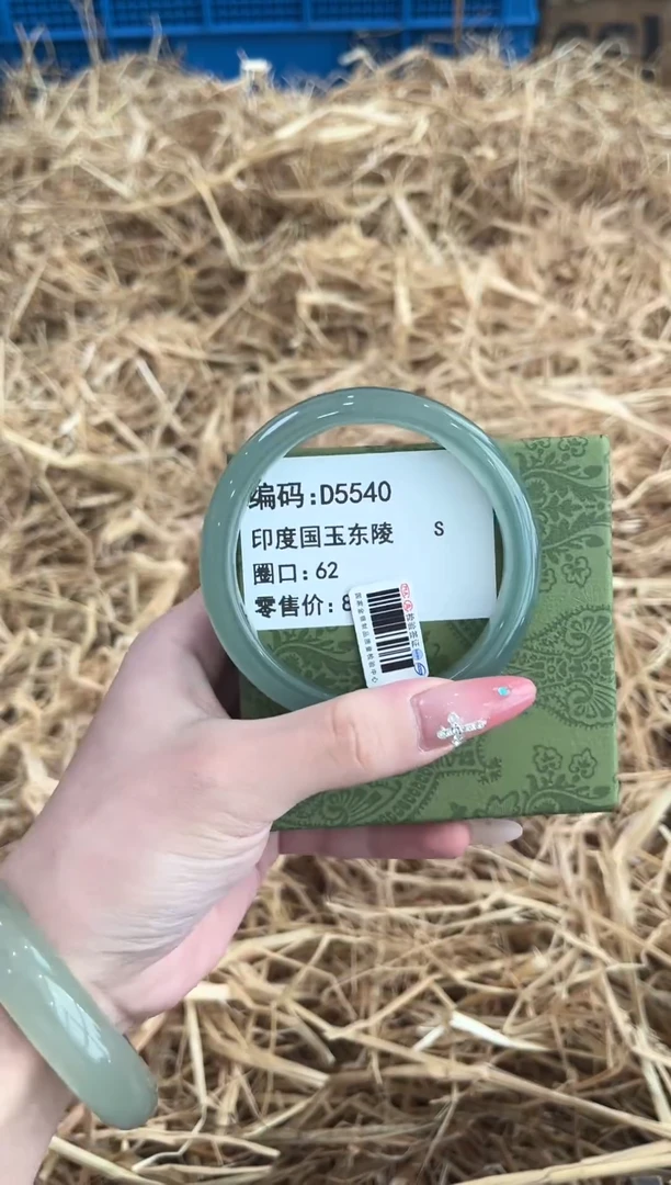 未镶嵌手镯石英质玉D5540