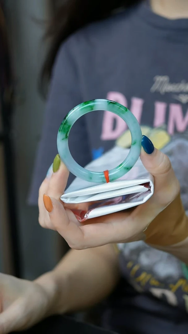 未镶嵌手镯翡翠20-52#圆条/姿/2