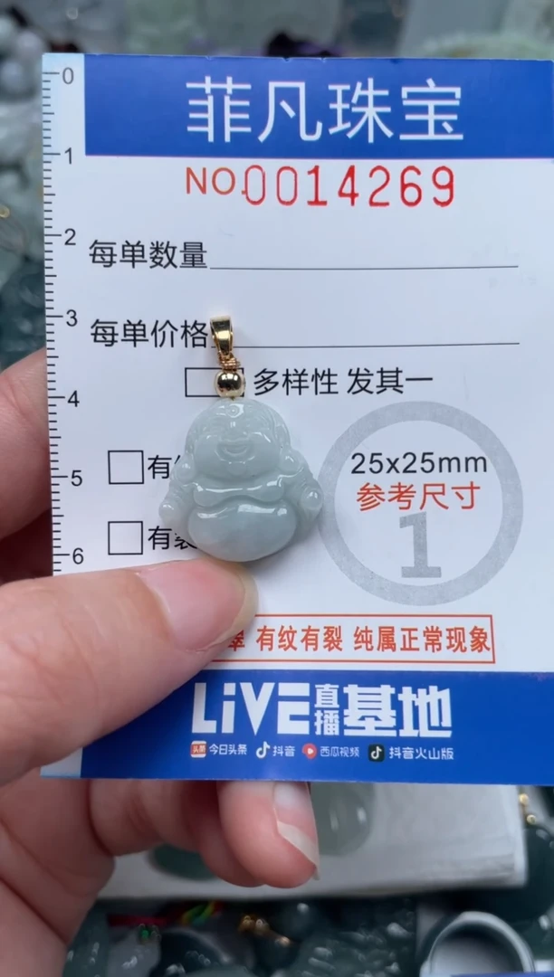 颈饰未镶嵌翡翠14269