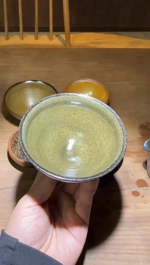 茶盏行云建盏收藏作品