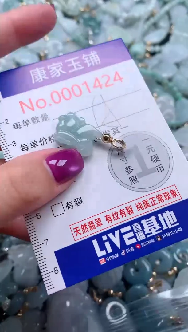 颈饰未镶嵌翡翠1424