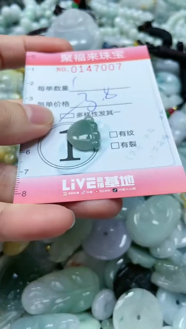 翡翠未镶嵌颈饰闪购0147007多样性发其一