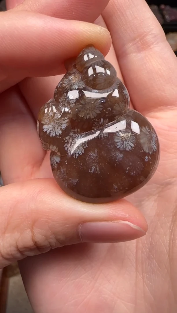 硅化珊瑚（珊瑚玉）未镶嵌颈饰350