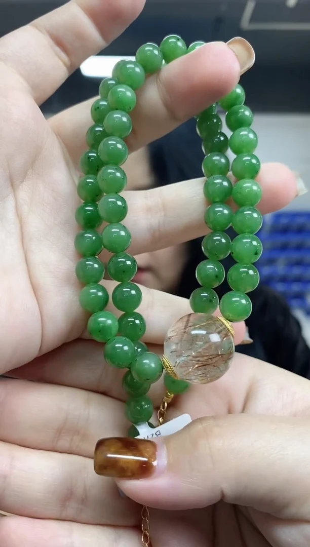 【闪购商品】水晶项链未镶嵌多样性发其一颜色微差