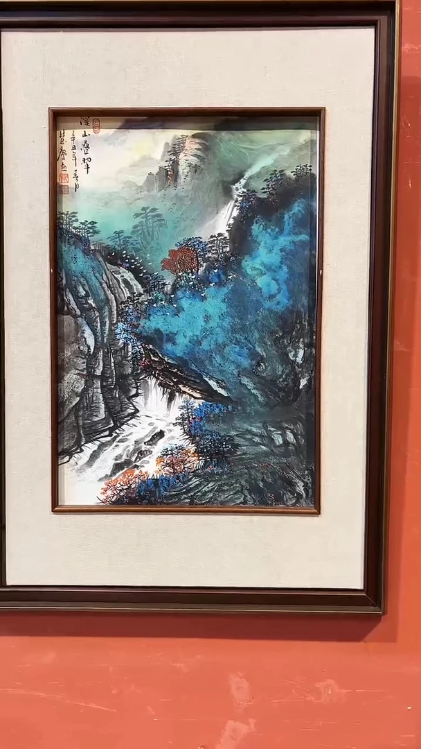 国画郭老师现场作品